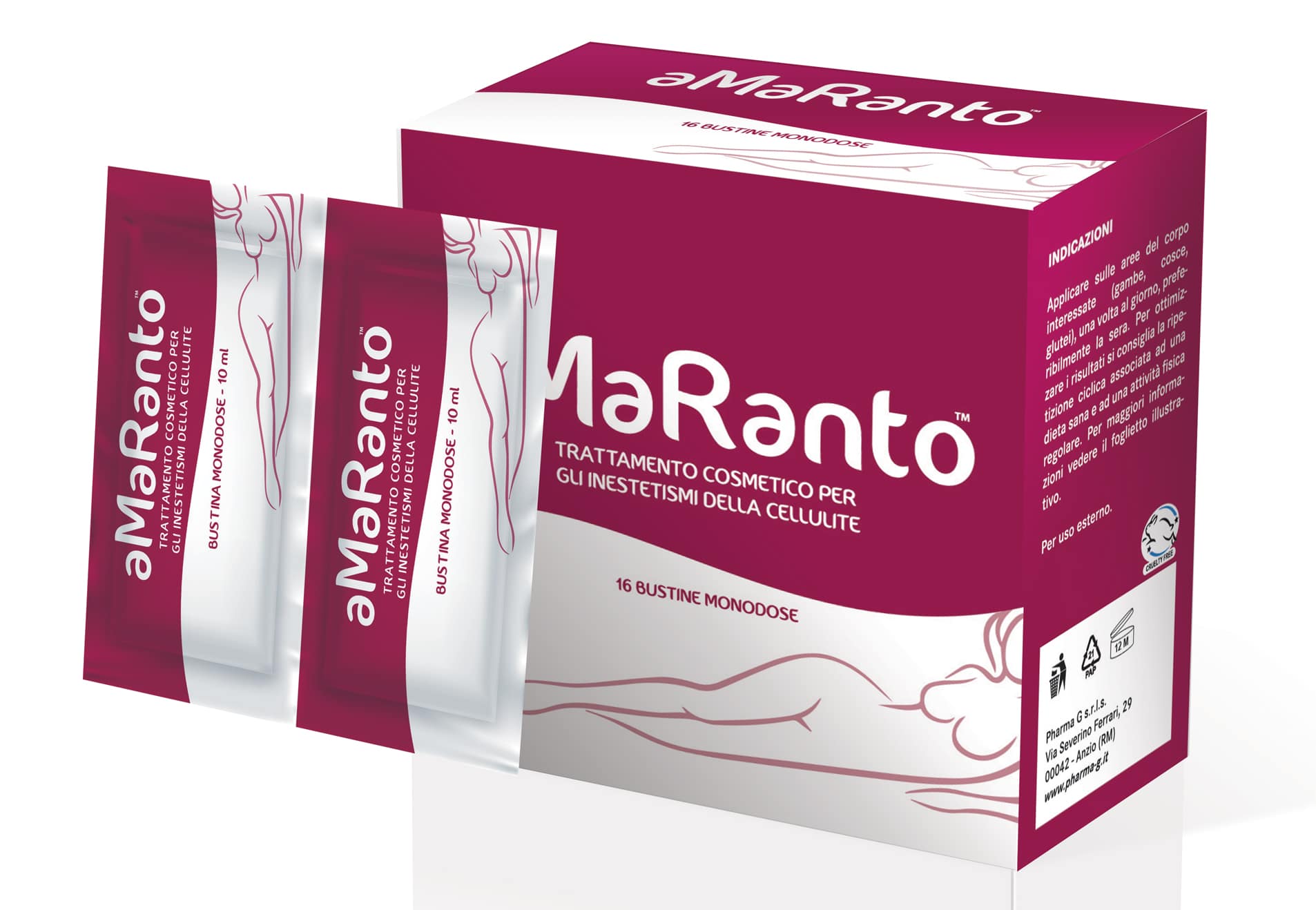 AMARANTO CREMA ANTICELLULITE