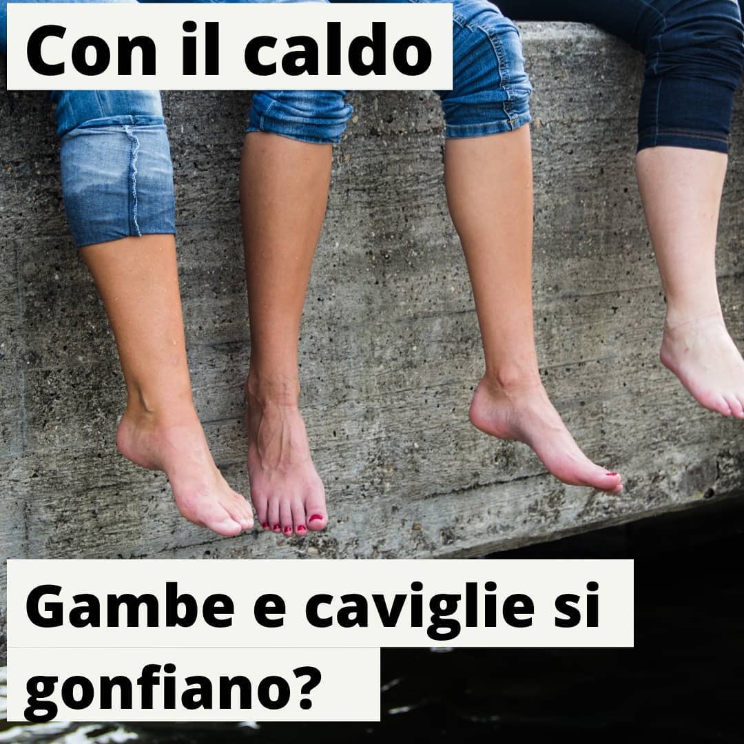 gambe e caviglie gonfie