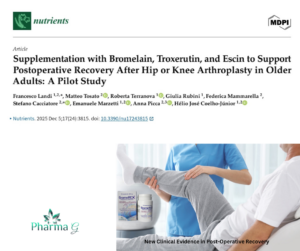 New Clinical Evidence in Post-Operative Recovery Evidenze scientifiche Bromerex, bromelina, edema, gonfiore, intervent